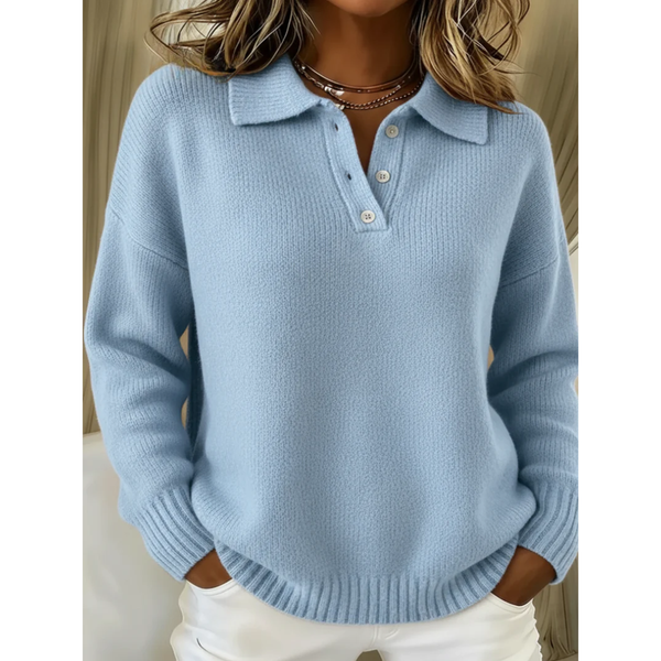Chloe | Cozy Knit polo